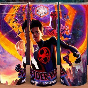 Spider-man Into the Spiderverse Miles Morales 2 Cup Mug Tumbler  20oz
